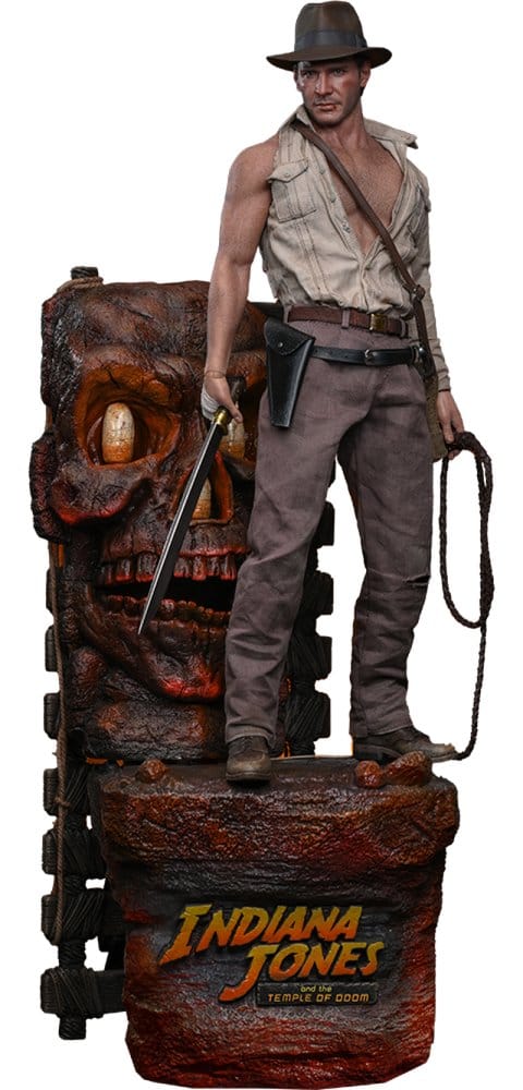HOT TOYS - Indiana Jones Movie Masterpiece Action Figure 1/6 Indiana Jones (Deluxe Version)   MMS861