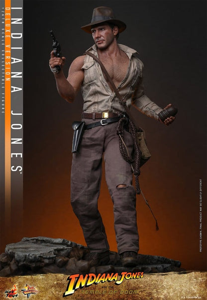 HOT TOYS - Indiana Jones Movie Masterpiece Action Figure 1/6 Indiana Jones (Deluxe Version)   MMS861