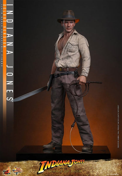 HOT TOYS - Indiana Jones Movie Masterpiece Action Figure 1/6 Indiana Jones (Deluxe Version)   MMS861