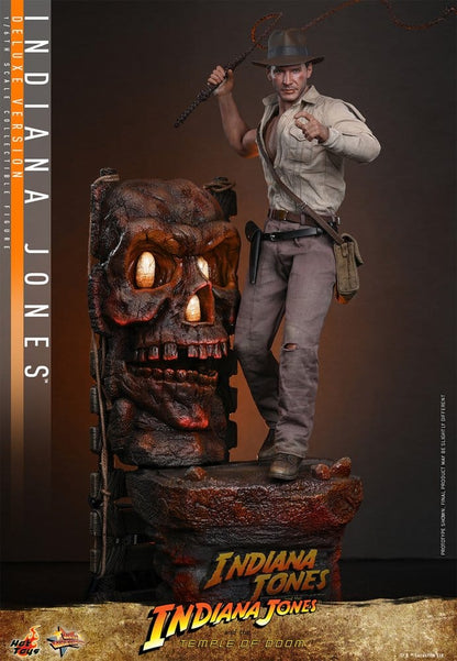 HOT TOYS - Indiana Jones Movie Masterpiece Action Figure 1/6 Indiana Jones (Deluxe Version)   MMS861