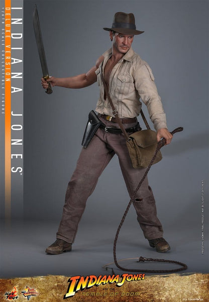 HOT TOYS - Indiana Jones Movie Masterpiece Action Figure 1/6 Indiana Jones (Deluxe Version)   MMS861