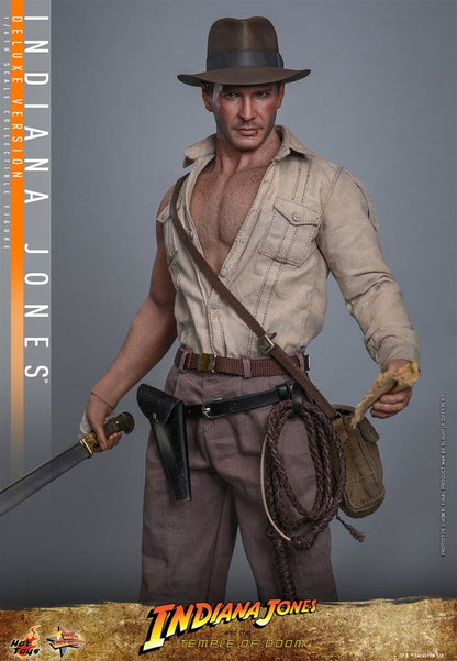 HOT TOYS - Indiana Jones Movie Masterpiece Action Figure 1/6 Indiana Jones (Deluxe Version)   MMS861