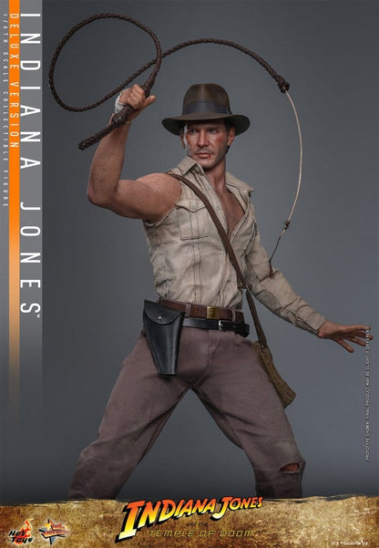 HOT TOYS - Indiana Jones Movie Masterpiece Action Figure 1/6 Indiana Jones (Deluxe Version)   MMS861