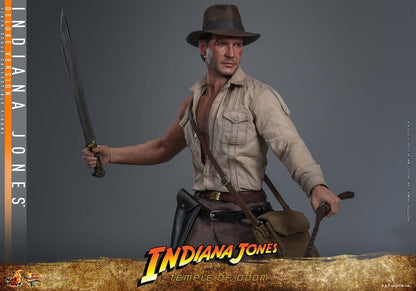 HOT TOYS - Indiana Jones Movie Masterpiece Action Figure 1/6 Indiana Jones (Deluxe Version)   MMS861