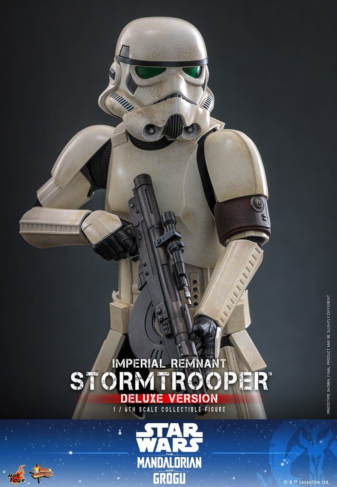 HOT TOYS - Star Wars: The Mandalorian & Grogu Movie Masterpiece Action Figure 1/6 Imperial Remnant Stormtrooper (Deluxe Version)