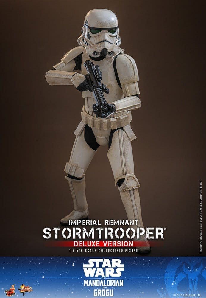 HOT TOYS - Star Wars: The Mandalorian & Grogu Movie Masterpiece Action Figure 1/6 Imperial Remnant Stormtrooper (Deluxe Version)