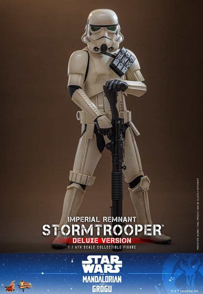 HOT TOYS - Star Wars: The Mandalorian & Grogu Movie Masterpiece Action Figure 1/6 Imperial Remnant Stormtrooper (Deluxe Version)