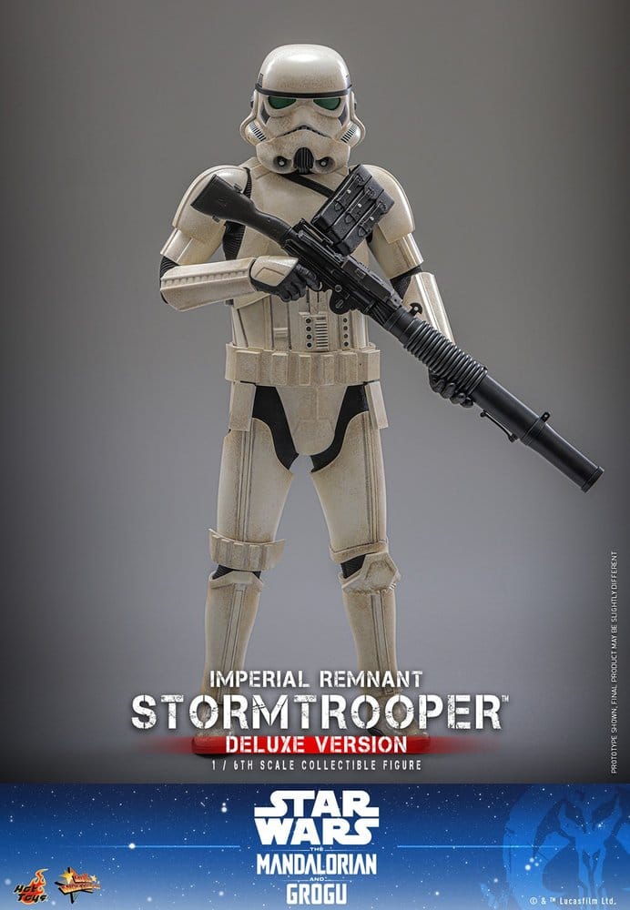 HOT TOYS - Star Wars: The Mandalorian & Grogu Movie Masterpiece Action Figure 1/6 Imperial Remnant Stormtrooper (Deluxe Version)