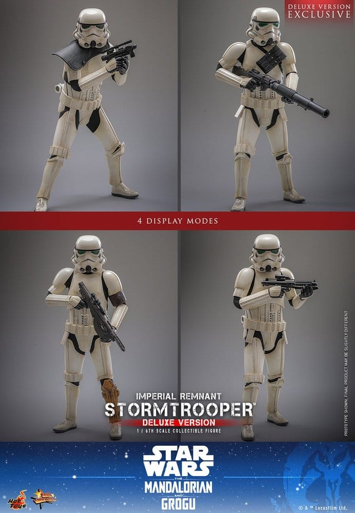 HOT TOYS - Star Wars: The Mandalorian & Grogu Movie Masterpiece Action Figure 1/6 Imperial Remnant Stormtrooper (Deluxe Version)