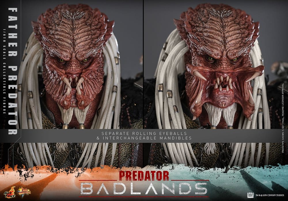 HOT TOYS - Predator: Badlands Movie Masterpiece Action Figure 1/6 Njohrr  MMS863