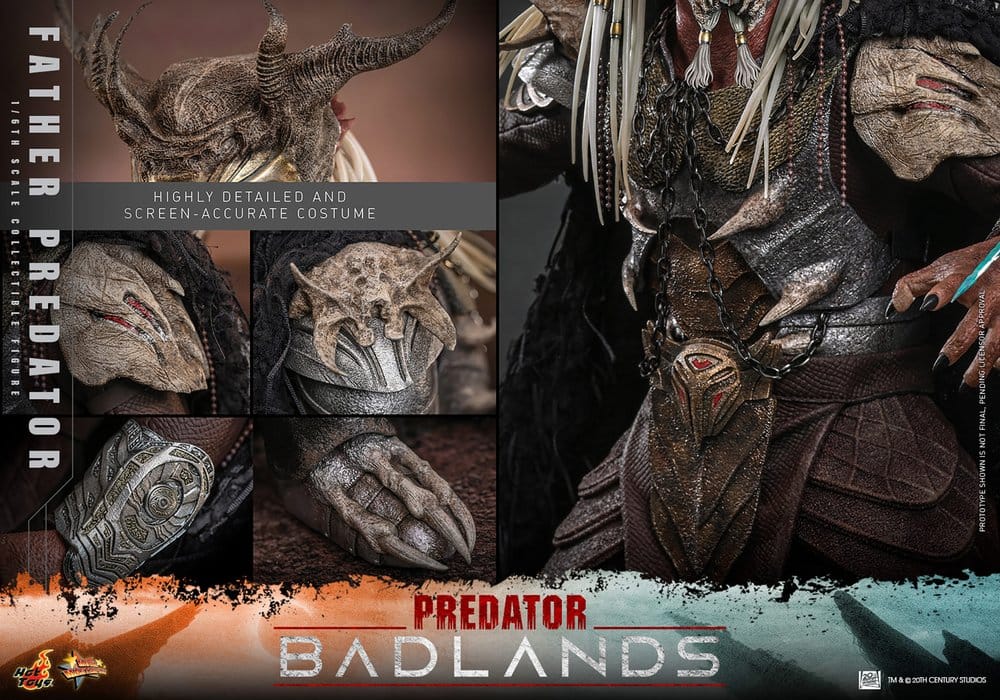 HOT TOYS - Predator: Badlands Movie Masterpiece Action Figure 1/6 Njohrr  MMS863