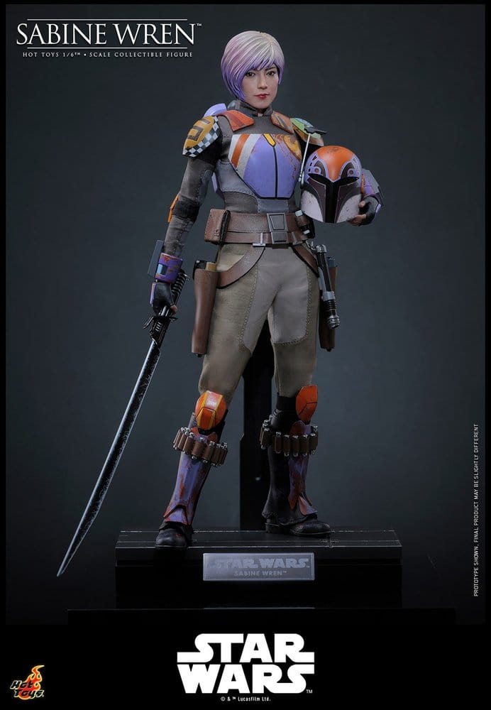 HOT TOYS - Star Wars: Rebels Television Masterpiece Action Figure 1/6 Sabine Wren