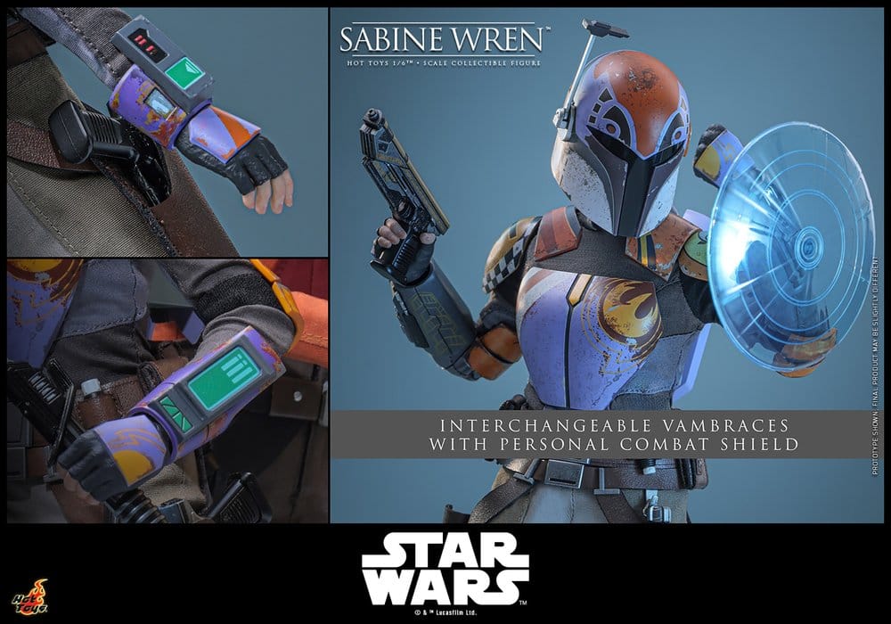 HOT TOYS - Star Wars: Rebels Television Masterpiece Action Figure 1/6 Sabine Wren