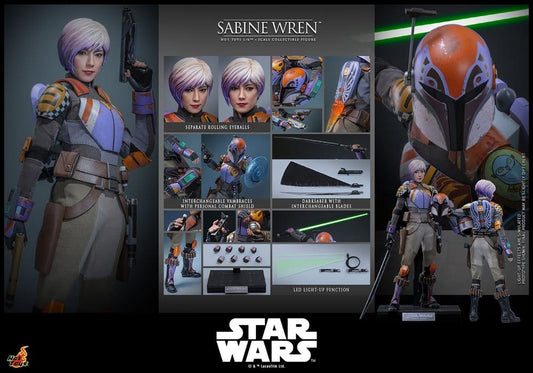 HOT TOYS - Star Wars: Rebels Television Masterpiece Action Figure 1/6 Sabine Wren