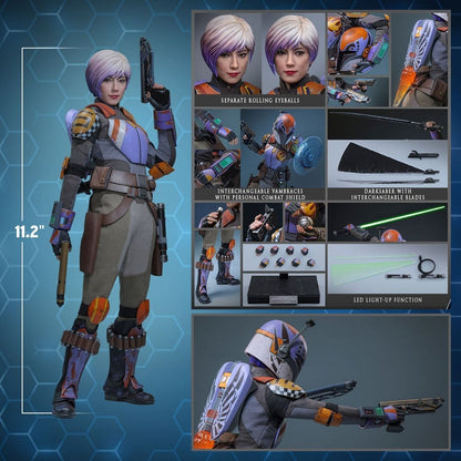 HOT TOYS - Star Wars: Rebels Television Masterpiece Action Figure 1/6 Sabine Wren