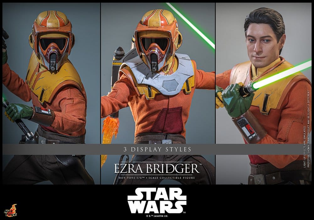 HOT TOYS - Star Wars: Rebels Television Masterpiece Action Figure 1/6 Ezra Bridger