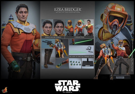 HOT TOYS - Star Wars: Rebels Television Masterpiece Action Figure 1/6 Ezra Bridger