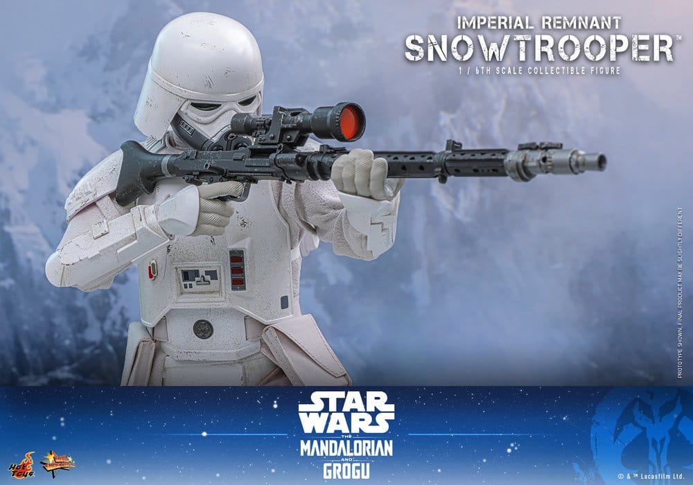 HOT TOYS - Star Wars: The Mandalorian & Grogu Movie Masterpiece Action Figure 1/6 Imperial Remnant Snowtrooper