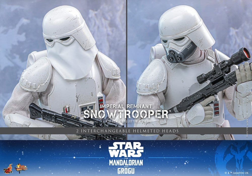 HOT TOYS - Star Wars: The Mandalorian & Grogu Movie Masterpiece Action Figure 1/6 Imperial Remnant Snowtrooper