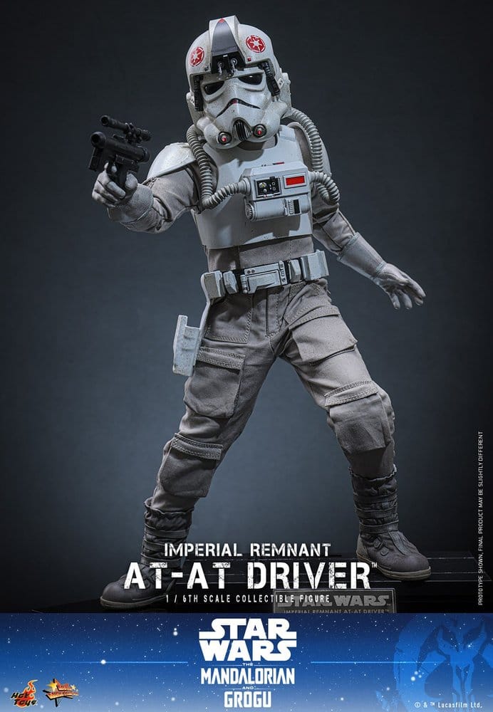 HOT TOYS - Star Wars Movie Masterpiece Action Figure 1/6 Imperial Remnant AT-AT Driver