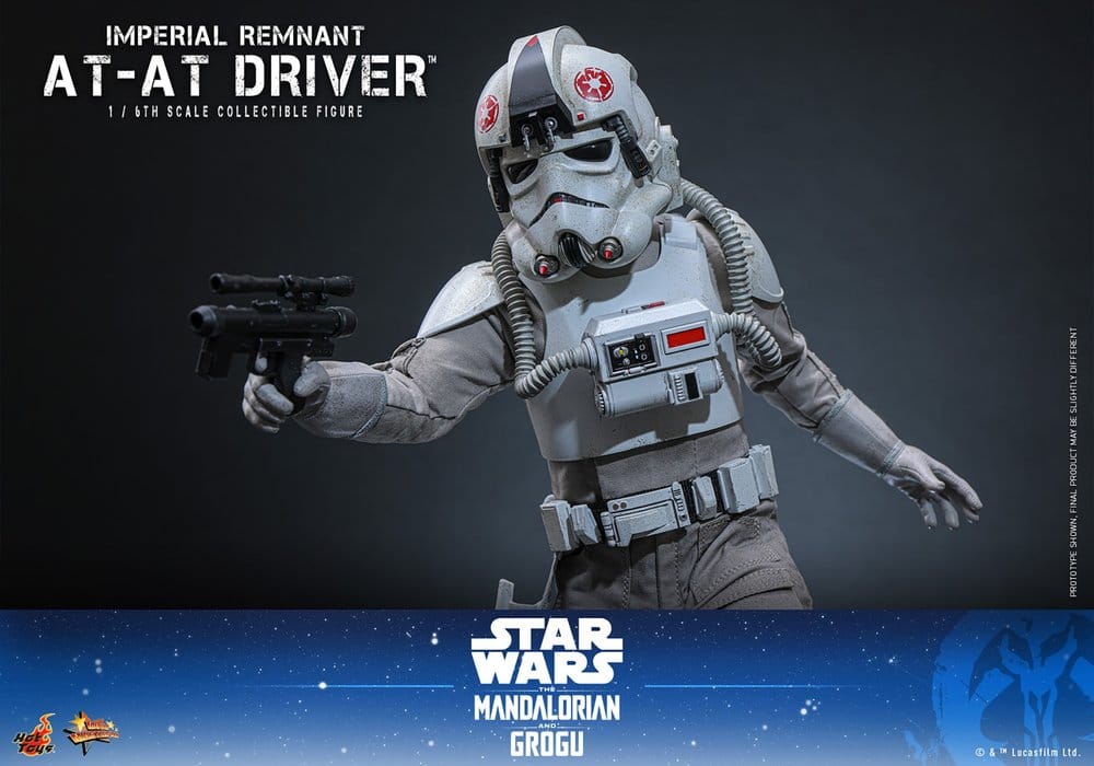 HOT TOYS - Star Wars Movie Masterpiece Action Figure 1/6 Imperial Remnant AT-AT Driver