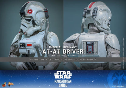 HOT TOYS - Star Wars Movie Masterpiece Action Figure 1/6 Imperial Remnant AT-AT Driver
