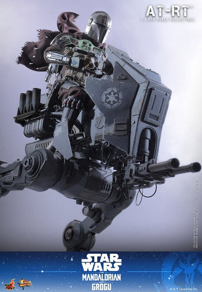 HOT TOYS - Star Wars: The Mandalorian & Grogu Movie Masterpiece Action Figure Set 1/6 Imperial Remnant AT-RT Driver & AT-RT