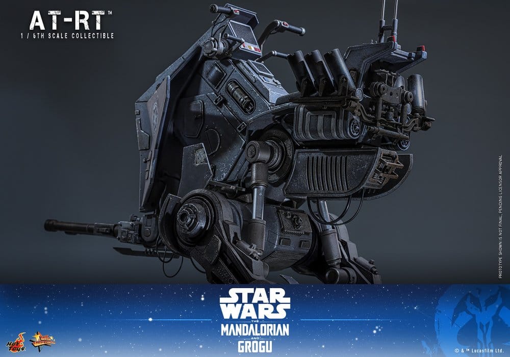 HOT TOYS - Star Wars: The Mandalorian & Grogu Movie Masterpiece Action Figure Set 1/6 Imperial Remnant AT-RT Driver & AT-RT