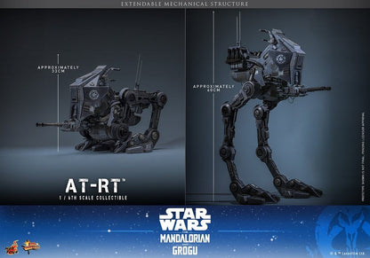 HOT TOYS - Star Wars: The Mandalorian & Grogu Movie Masterpiece Action Figure Set 1/6 Imperial Remnant AT-RT Driver & AT-RT
