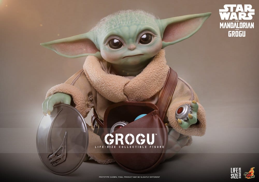 HOT TOYS - Star Wars: The Mandalorian & Grogu Life-Size Figure Grogu