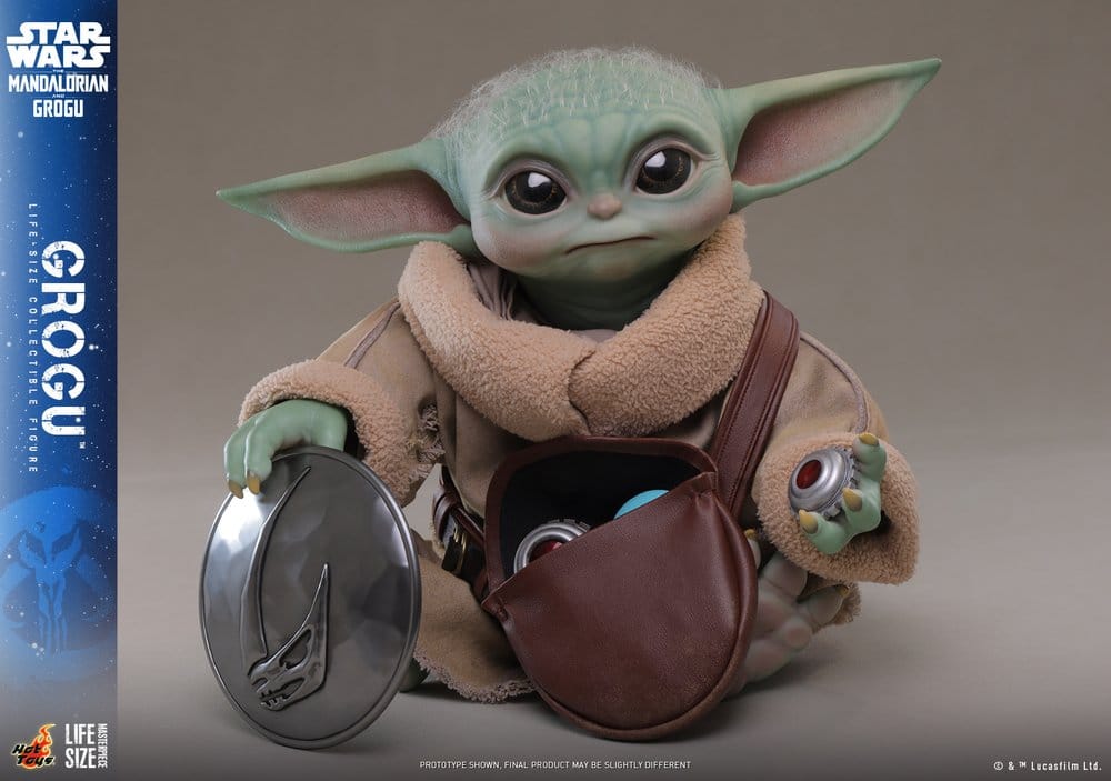 HOT TOYS - Star Wars: The Mandalorian & Grogu Life-Size Figure Grogu