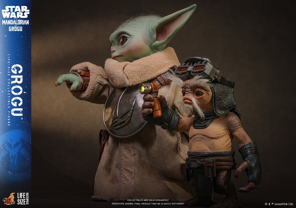 HOT TOYS - Star Wars: The Mandalorian & Grogu Life-Size Figure Grogu