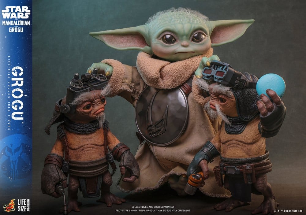 HOT TOYS - Star Wars: The Mandalorian & Grogu Life-Size Figure Grogu