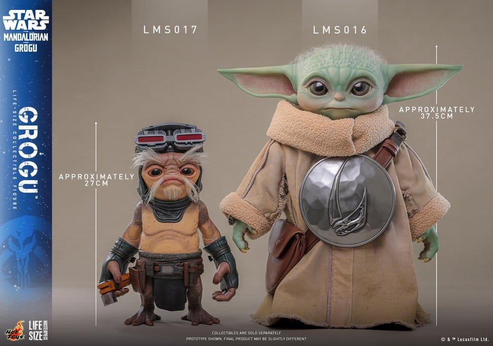 HOT TOYS - Star Wars: The Mandalorian & Grogu Life-Size Figure Grogu