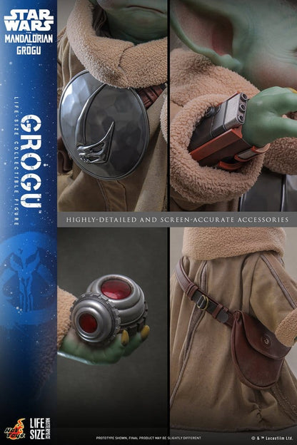 HOT TOYS - Star Wars: The Mandalorian & Grogu Life-Size Figure Grogu
