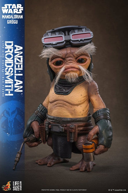 HOT TOYS - Star Wars: The Mandalorian & Grogu Life-Size Figure Anzellan Droidsmith