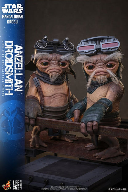 HOT TOYS - Star Wars: The Mandalorian & Grogu Life-Size Figure Anzellan Droidsmith
