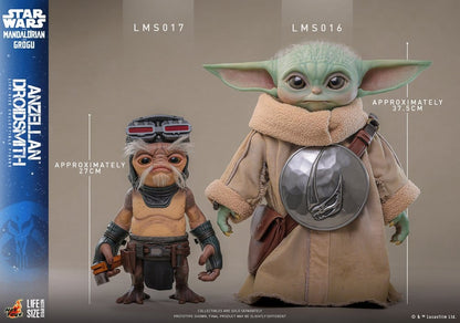 HOT TOYS - Star Wars: The Mandalorian & Grogu Life-Size Figure Anzellan Droidsmith