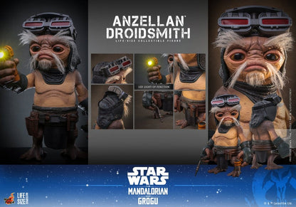 HOT TOYS - Star Wars: The Mandalorian & Grogu Life-Size Figure Anzellan Droidsmith
