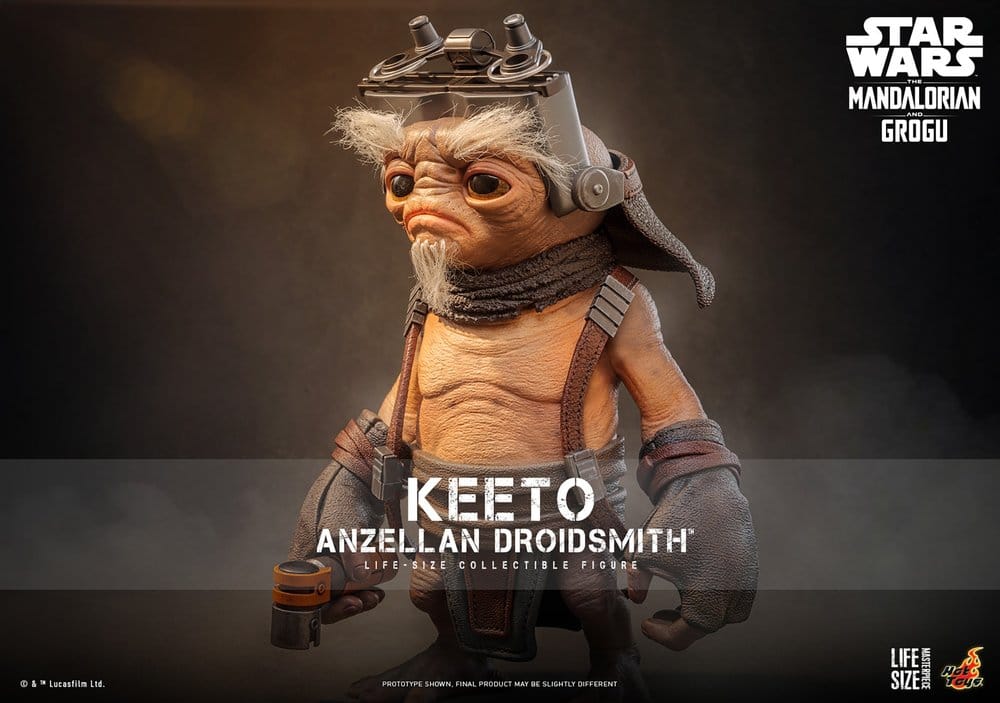 HOT TOYS - Star Wars: The Mandalorian & Grogu Life-Size Masterpiece Life-Size Figure Keeto (Anzellan Droidsmith)