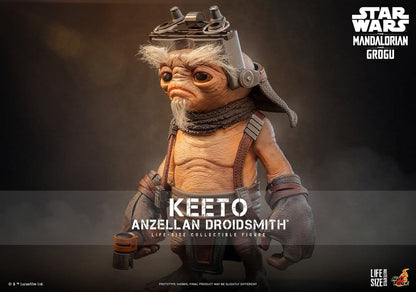 HOT TOYS - Star Wars: The Mandalorian & Grogu Life-Size Masterpiece Life-Size Figure Keeto (Anzellan Droidsmith)