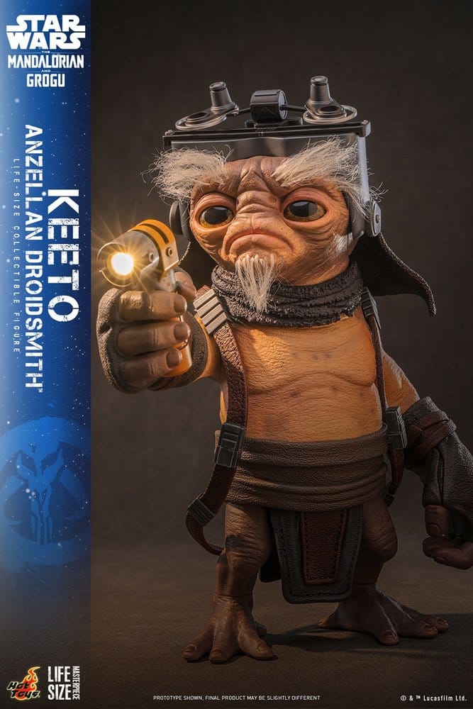 HOT TOYS - Star Wars: The Mandalorian & Grogu Life-Size Masterpiece Life-Size Figure Keeto (Anzellan Droidsmith)