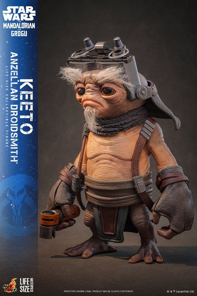 HOT TOYS - Star Wars: The Mandalorian & Grogu Life-Size Masterpiece Life-Size Figure Keeto (Anzellan Droidsmith)