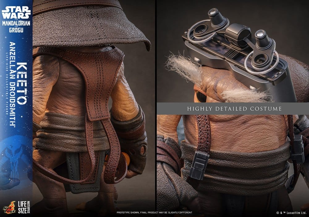 HOT TOYS - Star Wars: The Mandalorian & Grogu Life-Size Masterpiece Life-Size Figure Keeto (Anzellan Droidsmith)