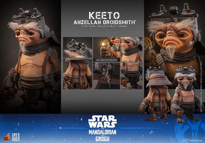 HOT TOYS - Star Wars: The Mandalorian & Grogu Life-Size Masterpiece Life-Size Figure Keeto (Anzellan Droidsmith)