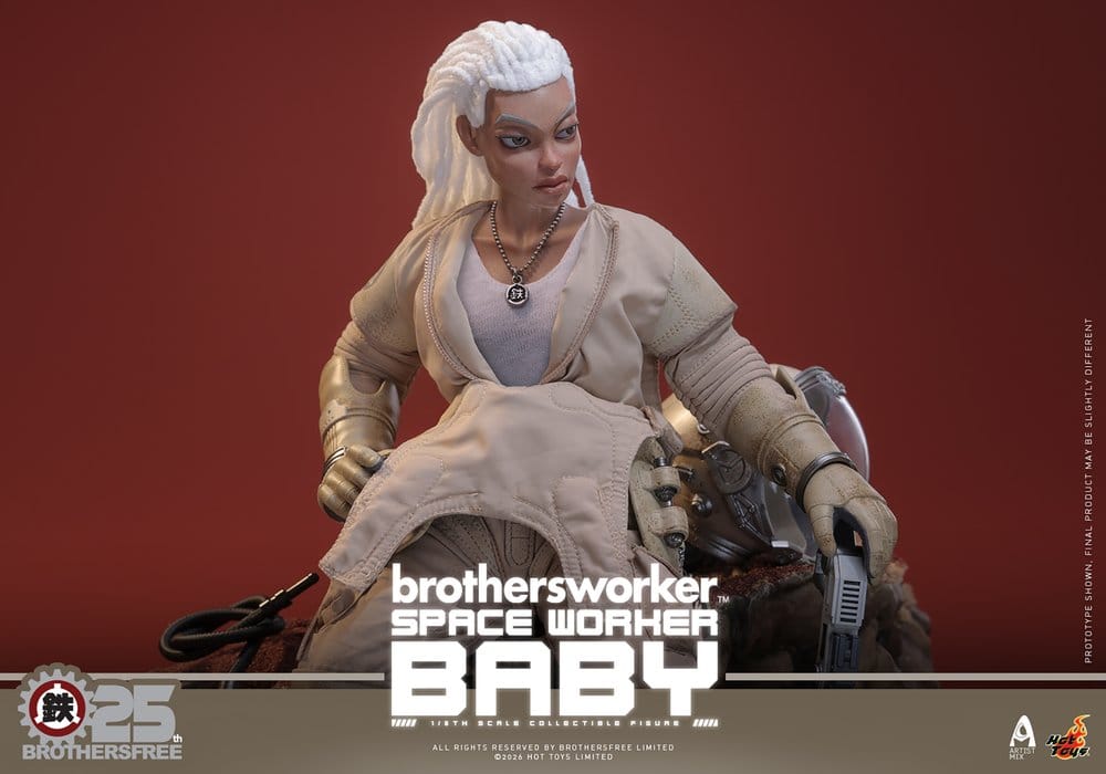 HOT TOYS - Brothersfree 1/6 Space Worker Baby (Brothersfree 25th Version)