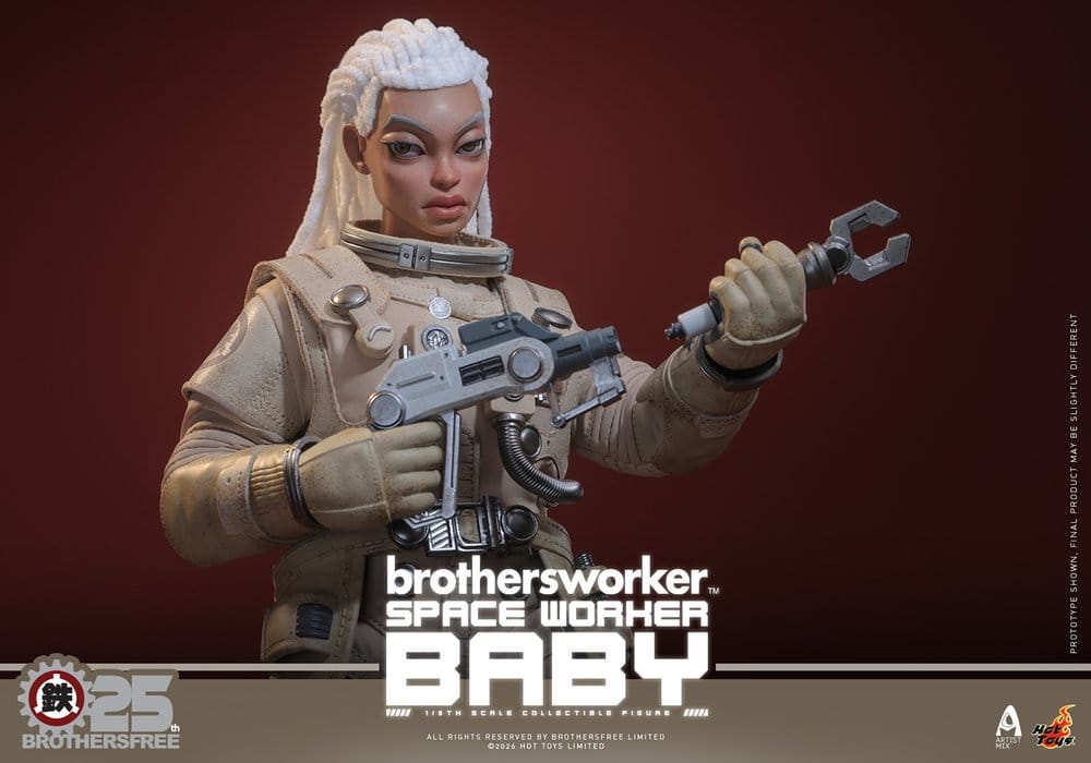 HOT TOYS - Brothersfree 1/6 Space Worker Baby (Brothersfree 25th Version)