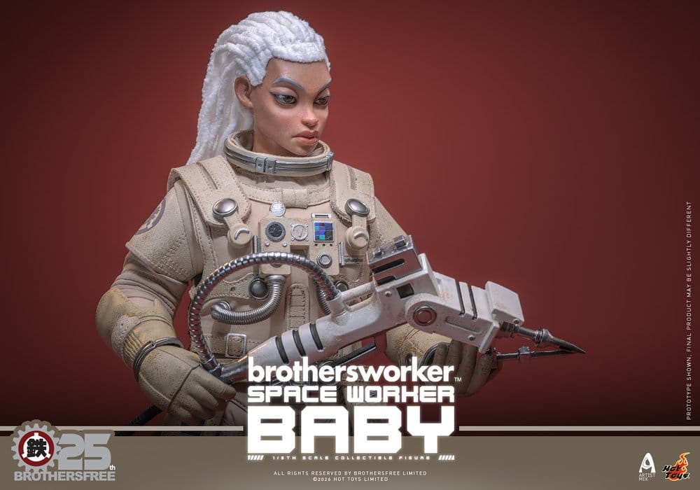 HOT TOYS - Brothersfree 1/6 Space Worker Baby (Brothersfree 25th Version)