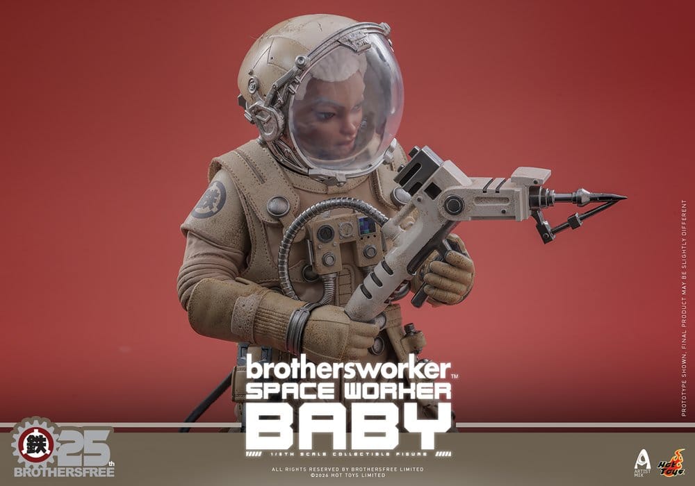 HOT TOYS - Brothersfree 1/6 Space Worker Baby (Brothersfree 25th Version)