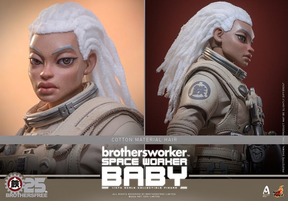 HOT TOYS - Brothersfree 1/6 Space Worker Baby (Brothersfree 25th Version)